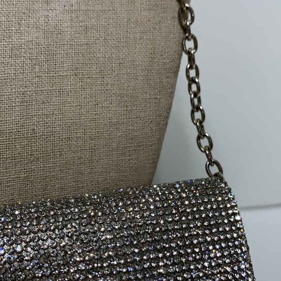 Rhinestone clutch clear irridescent - Picture 7 of 14